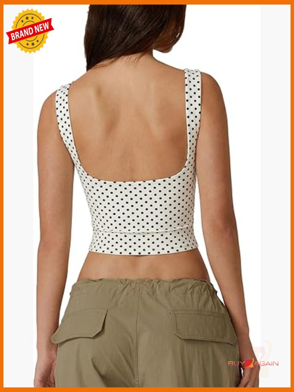 Sexy Open Back Sleeveless Crop Tank High Neck Slim Fit Y2k Top